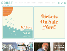 Tablet Screenshot of coastprojects.com